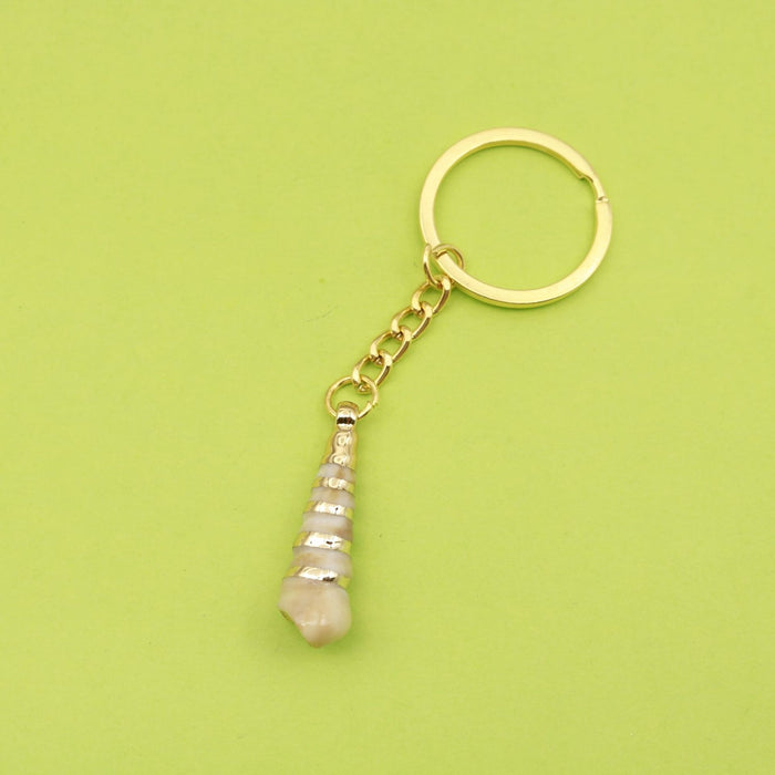 Acrylic Scallop Shell Cloud Keychain Handmade Bag Charm Gift