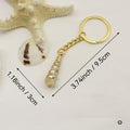 Acrylic Scallop Shell Cloud Keychain Handmade Bag Charm Gift view 2