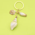 Acrylic Shell Cloud Scallop Keychain DIY Bag Charm Gift view 1