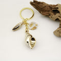 Acrylic Shell Cloud Scallop Keychain DIY Bag Charm Gift view 4