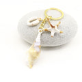 Acrylic Shell Scallop Keychain DIY Bag Charm view 3