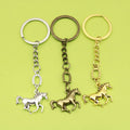 Western Horse And Horseshoe Keychain Bag Charm view 1