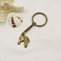Zinc Alloy Minimalist Horse Head Keychain Bag Charm view 6