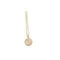 18K Gold Plated Copper Zircon Mother Of Pearl Cross Necklace, Korean Elegant Choker view 5