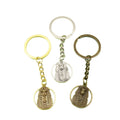 Zinc Alloy Double Sided Egyptian Pharaoh Keychain Gift Key Ring view 5