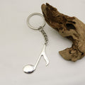 Zinc Alloy Music Note Keychain Bag Charm Gift view 4
