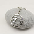 Metal Eye Of Horus Keychain Souvenir Gift Key Ring view 3