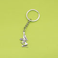 Metal Butterfly Angel Keychain Fashion Key Ring Gift view 1