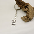 Metal Butterfly Angel Keychain Fashion Key Ring Gift view 4