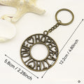 Zinc Alloy Love Hope Faith Keychain For Key Ring Gift view 2