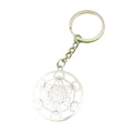 Antique Silver Zinc Alloy Metatron Cube Loose Metal Spacer Beads for DIY Jewelry Making view 5