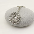 Metal Six Pointed Star Keychain Bag Charm Gift view 3