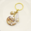 Acrylic Shell Cloud Scallop Keychain DIY Bag Charm (4486) view 3