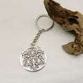 Metal Hollow Magic Circle Keychain Bag Charm view 4