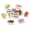 13x15mm 0.9g Gold Zinc Alloy Charm Pendant for DIY Necklace Bracelet Jewelry Making view 5