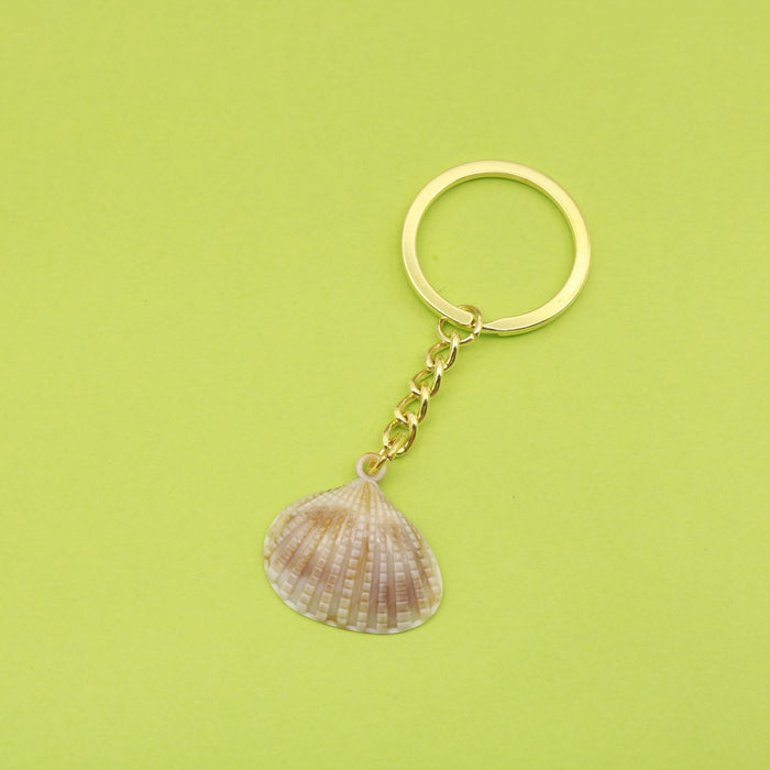 Acrylic Shell Cloud Scallop Keychain Handmade Bag Charm Gift