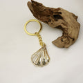 Acrylic Shell Two-Tone Cloud Scallop Keychain DIY Bag Charm view 4