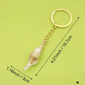 Acrylic Shell Keychain For DIY Bag Charm view 2