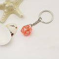 Alloy Dice Keychain Key Ring view 7