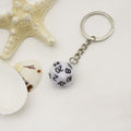 Alloy Dice Keychain Key Ring view 9