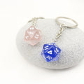 Alloy Dice Keychain Key Ring view 4