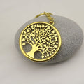 Zinc Alloy Tree of Life Keychain Bag Charm view 3