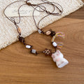 Maillard Vintage Acrylic Star Cat Pendant Sweater Necklace Autumn Winter Niche Fashion Jewelry view 2
