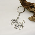 Metal Zebra Horse Keychain Bag Charm view 4