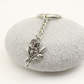 Metal Flower Keychain Bag Charm view 3