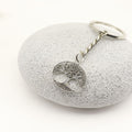 Metal Tree Of Life Keychain Simple Key Ring Gift view 3