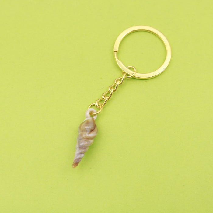 Acrylic Shell Cloud Scallop Keychain Bag Charm Gift