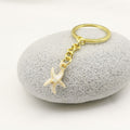Metal Shell Cloud Scallop Keychain For Bag Charm Gift view 3