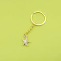 Metal Shell Cloud Scallop Keychain For Bag Charm Gift view 1