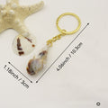 Acrylic Shell Keychain DIY Bag Charm (7442) view 2