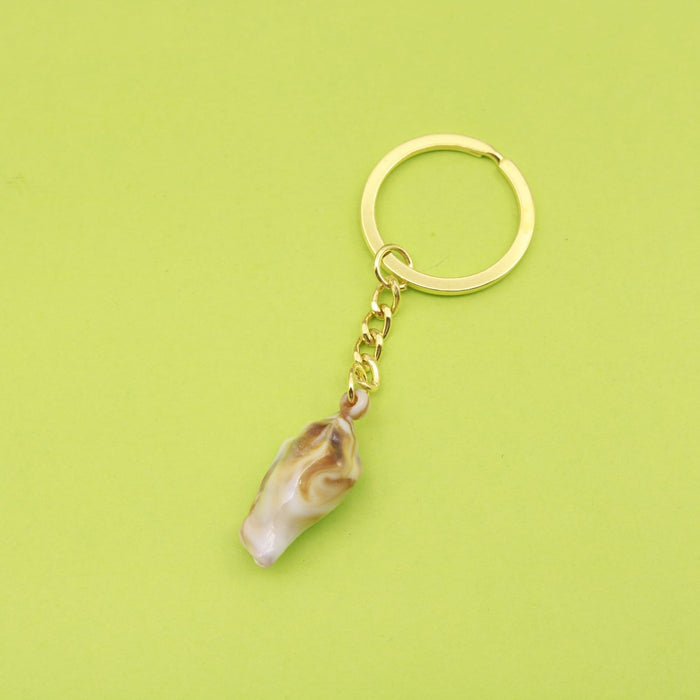 Acrylic Shell Keychain DIY Bag Charm (7801)