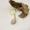 Metal Scallop Shell Cloud Keychain For DIY Bag Charm view 4