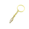 Acrylic Two Tone Shell Cloud Scallop Keychain Bag Charm view 5