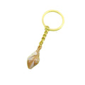 Acrylic Scallop Shell Keychain Two Tone Cloud Bag Charm view 5