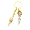 Metal Cloud Scallop Shell Keychain Bag Charm DIY Gift view 5