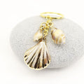 Acrylic Shell Cloud Scallop Keychain DIY Bag Charm (5060) view 3