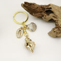 Acrylic Shell Cloud Scallop Keychain Bag Charm DIY Gift view 4