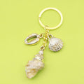 Acrylic Shell Cloud Scallop Keychain Bag Charm DIY Gift view 1