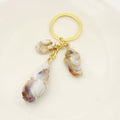 Acrylic Shell Cloud Scallop Keychain DIY Bag Charm (9339) view 4