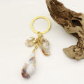 Acrylic Shell Cloud Scallop Keychain DIY Bag Charm (9339) view 3