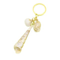 Zinc Alloy Scallop Shell Keychain Bag Charm Gift view 5