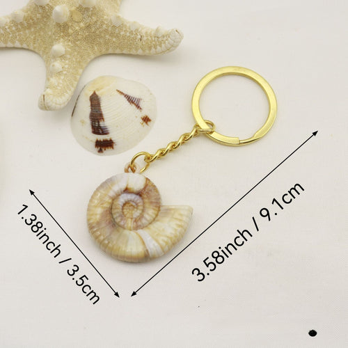 Acrylic Shell Keychain Bag Charm DIY Gift