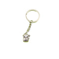 Metal Lucky Cat Keychain Fortune Key Ring Gift view 5