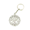 Metal Round Tree Of Life Keychain Bag Charm Gift view 5