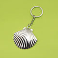 Metal Large Shell Keychain For Beach Bag Charm Gift view 1