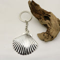 Metal Large Shell Keychain For Beach Bag Charm Gift view 4